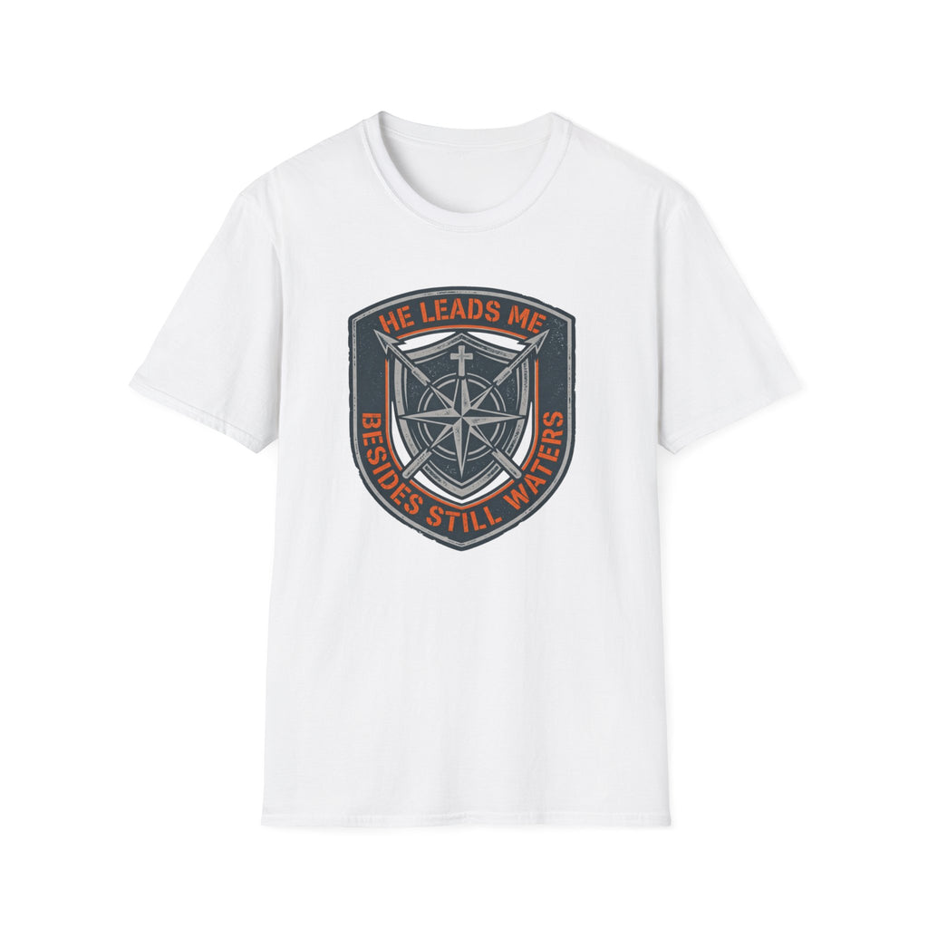 He Leads Me Beside Still Waters T-Shirt