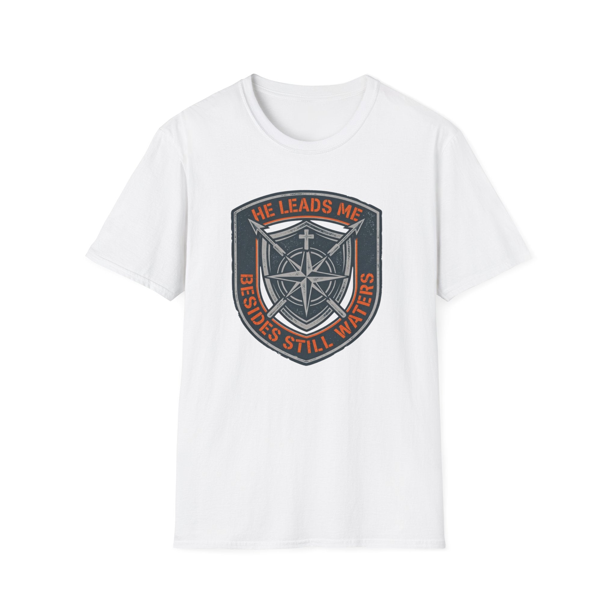 He Leads Me Beside Still Waters T-Shirt