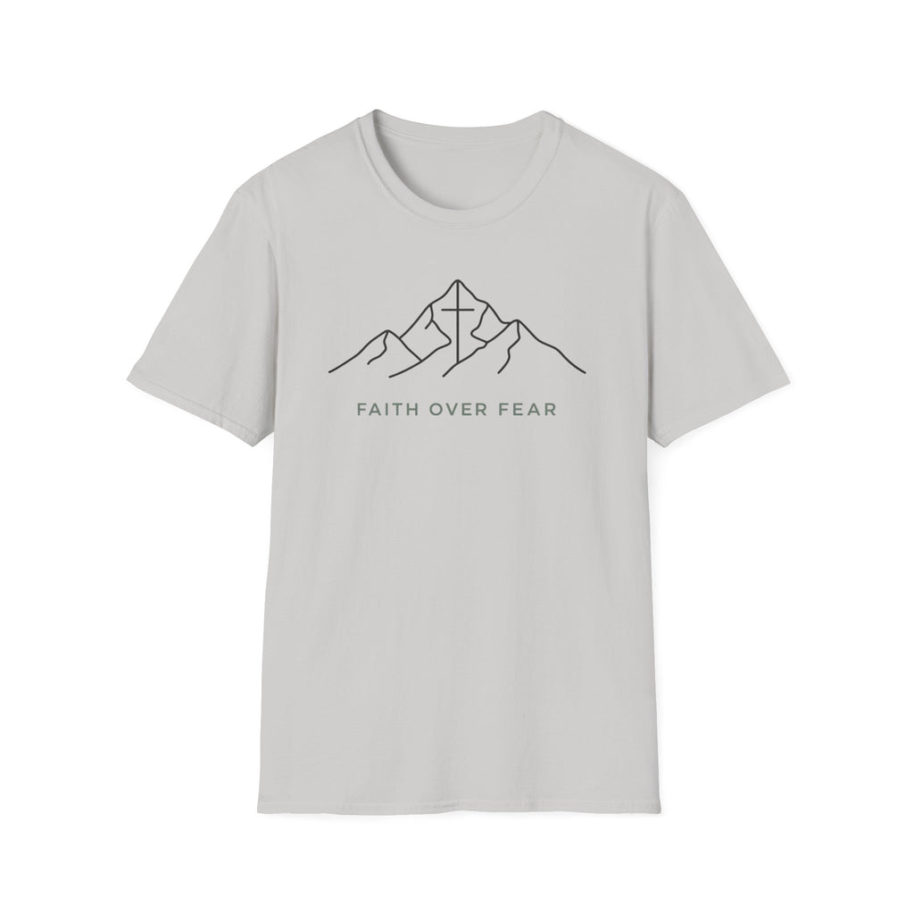 Faith Over Fear Hiking Camping T-Shirt