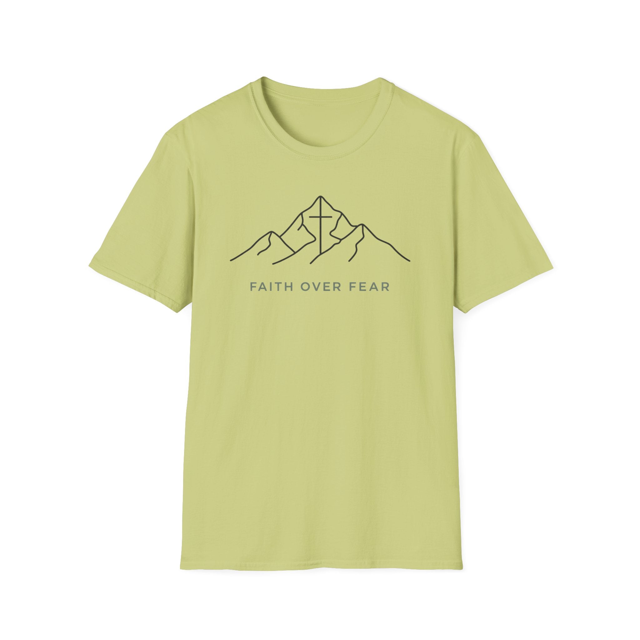 Faith Over Fear Hiking Camping T-Shirt