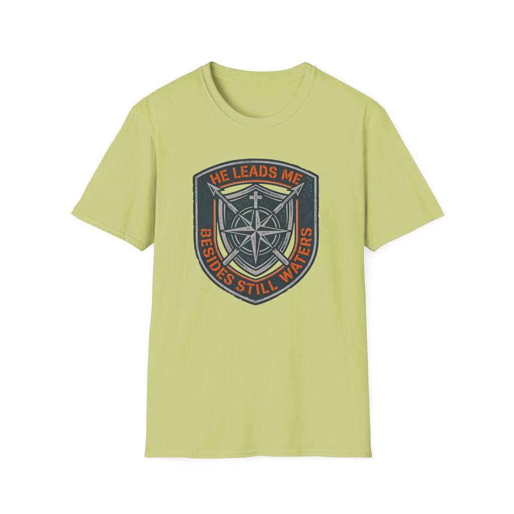 He Leads Me Beside Still Waters T-Shirt