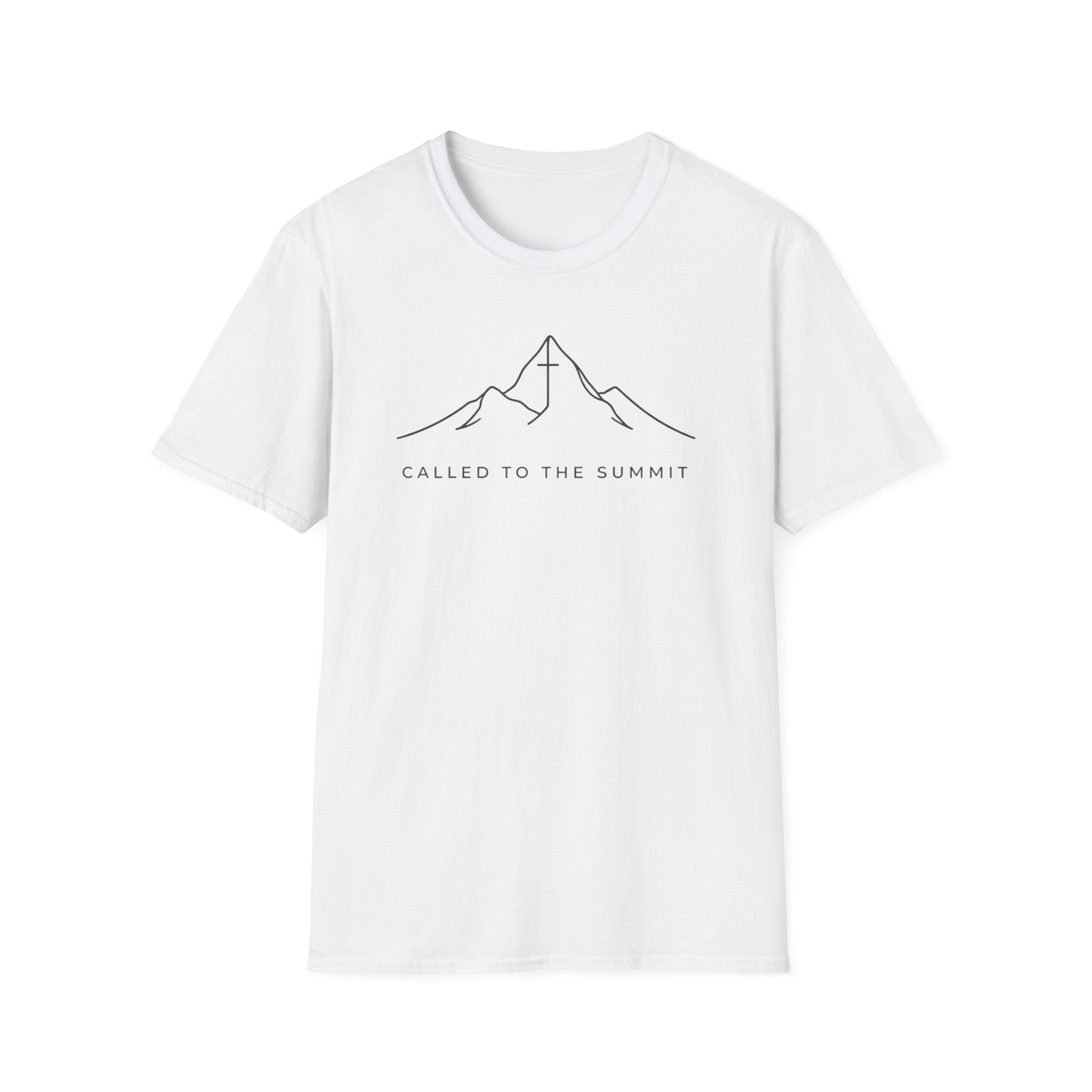 Called To The Summit Outdoor Hiking Camping T-Shirt Designed For The Faithful
