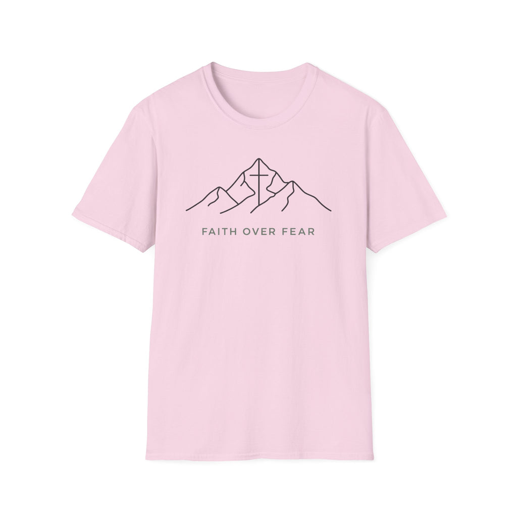 Faith Over Fear Hiking Camping T-Shirt