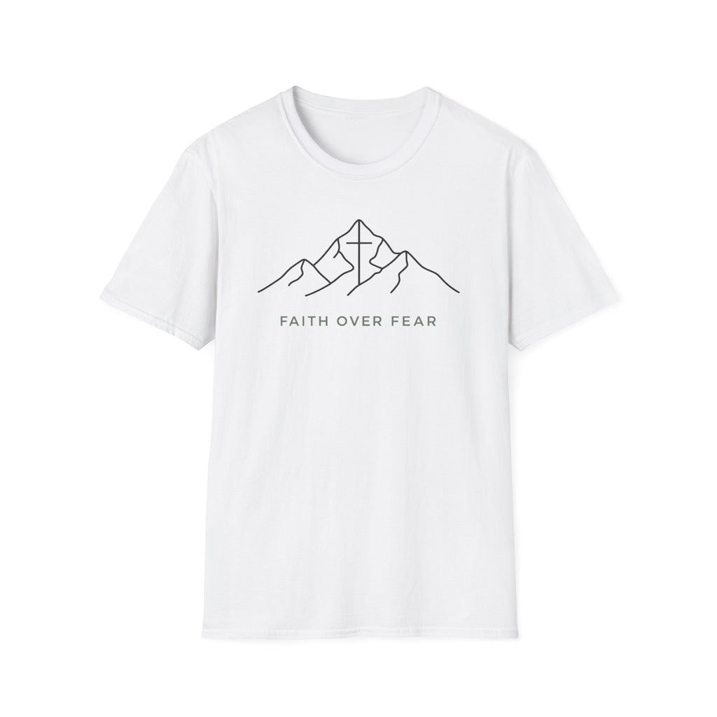 Faith Over Fear Hiking Camping T-Shirt
