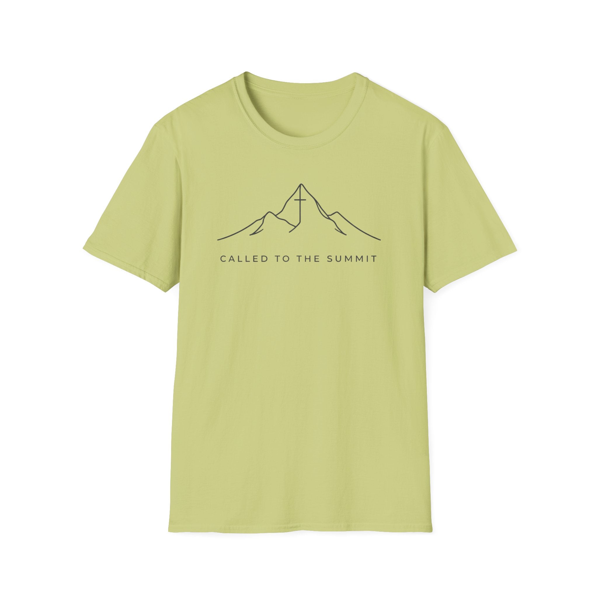 Called To The Summit Outdoor Hiking Camping T-Shirt Designed For The Faithful