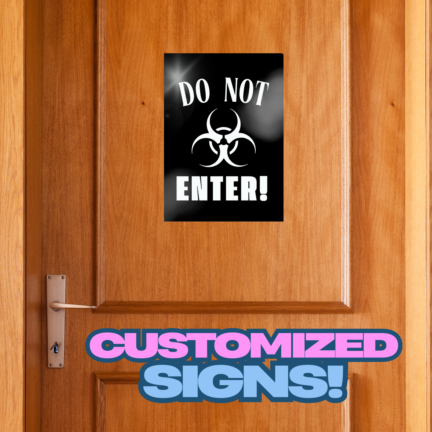 Custom Laser-Engraved Acrylic Quote Signs | Personalized Message Display